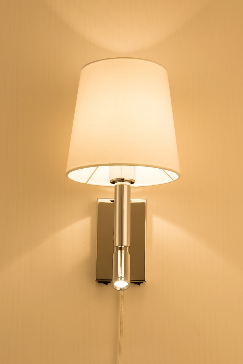 Harper Living PlugIn Wall Light with switch and Adjustable LED Readin