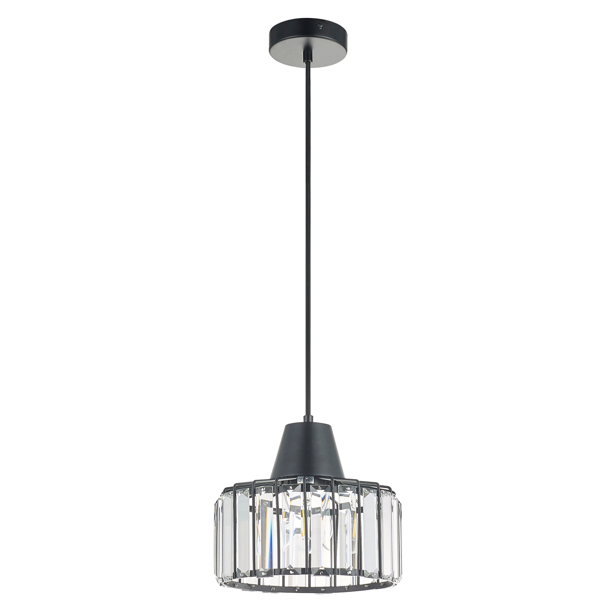 Harper Living Single Crystal Pendant Ceiling Light