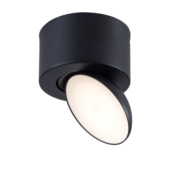 1 Light LED Spotlight 5W 3000K Dimmable Black