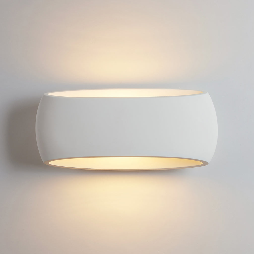 HARPER LIVING Large Wall Lights Indoor Wall Sconce Lamp with White Ov Harper Living