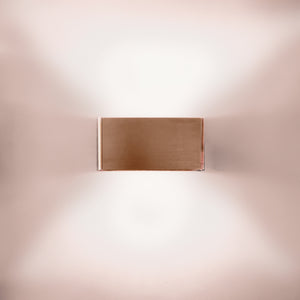5W LED Up/Down Wall Light, Mocha Finish Warm White (Non-Dimmable)