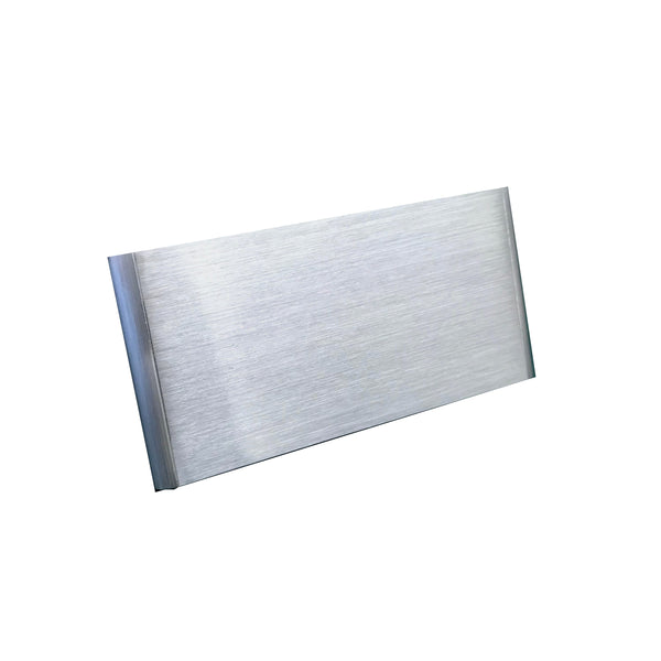 5W LED Up/Down Wall Light, Brushed Aluminium Finish Warm White (Non-Dimmable)