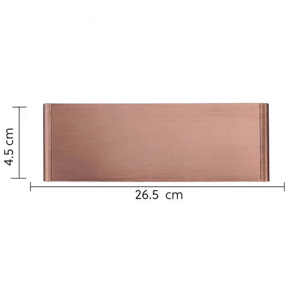 8W LED Up/Down Wall Light, Brushed Bronze Finish Warm White (Non-Dimmable)