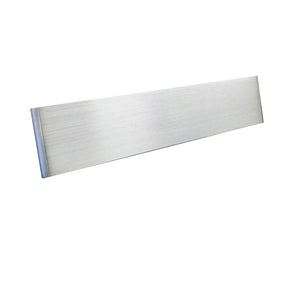 12W LED Up/Down Wall Light, Brushed Aluminium Finish Warm White (Non-Dimmable)