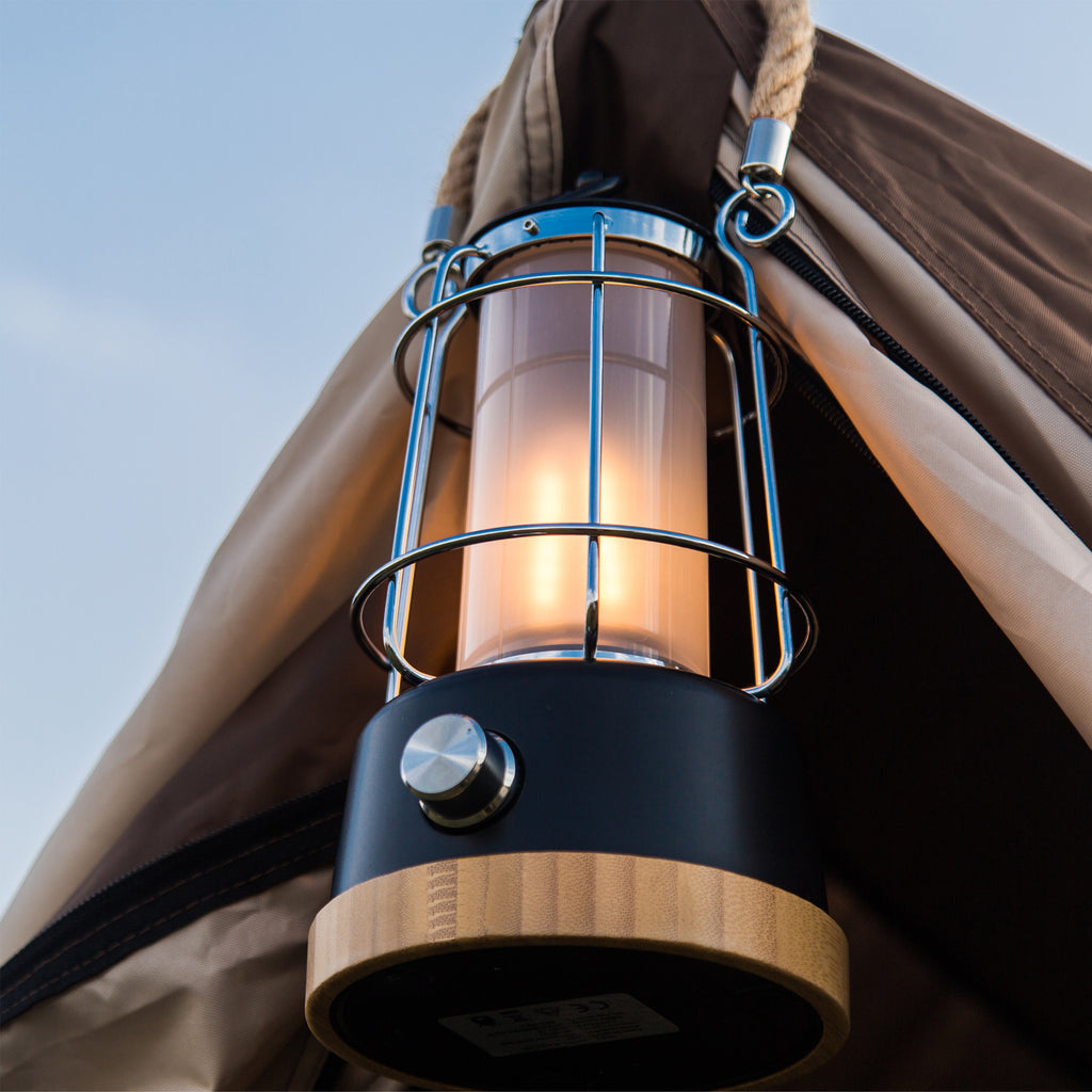 Camping Lantern Rechargeable, Dimmable LED Vintage Lanterns