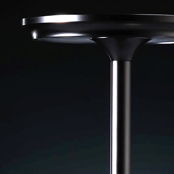 Harper Living Rechargeable LED Table Lamp, Black Nickel Finish, Colour changing (3000K-6000K) and Dimmable