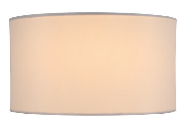 HARPER LIVING 1xE27/ES Wall Wash Light with Switch, Semi-Circle Fabric Shade, Suitable for LED Upgrade