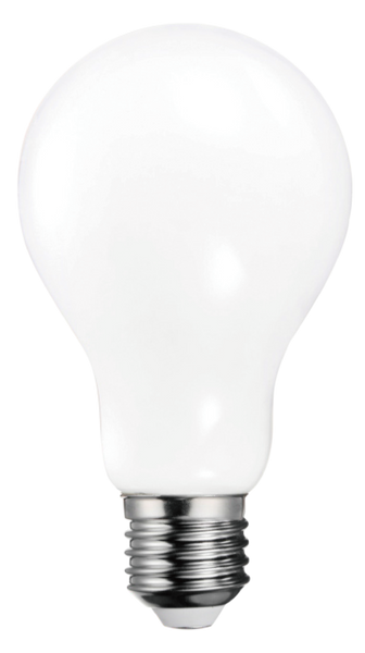 E27 16 Watts Non-Dimmable LED Traditional GLS Light Bulb, Opal Finish Cool White Packs of 3, 5 and 10