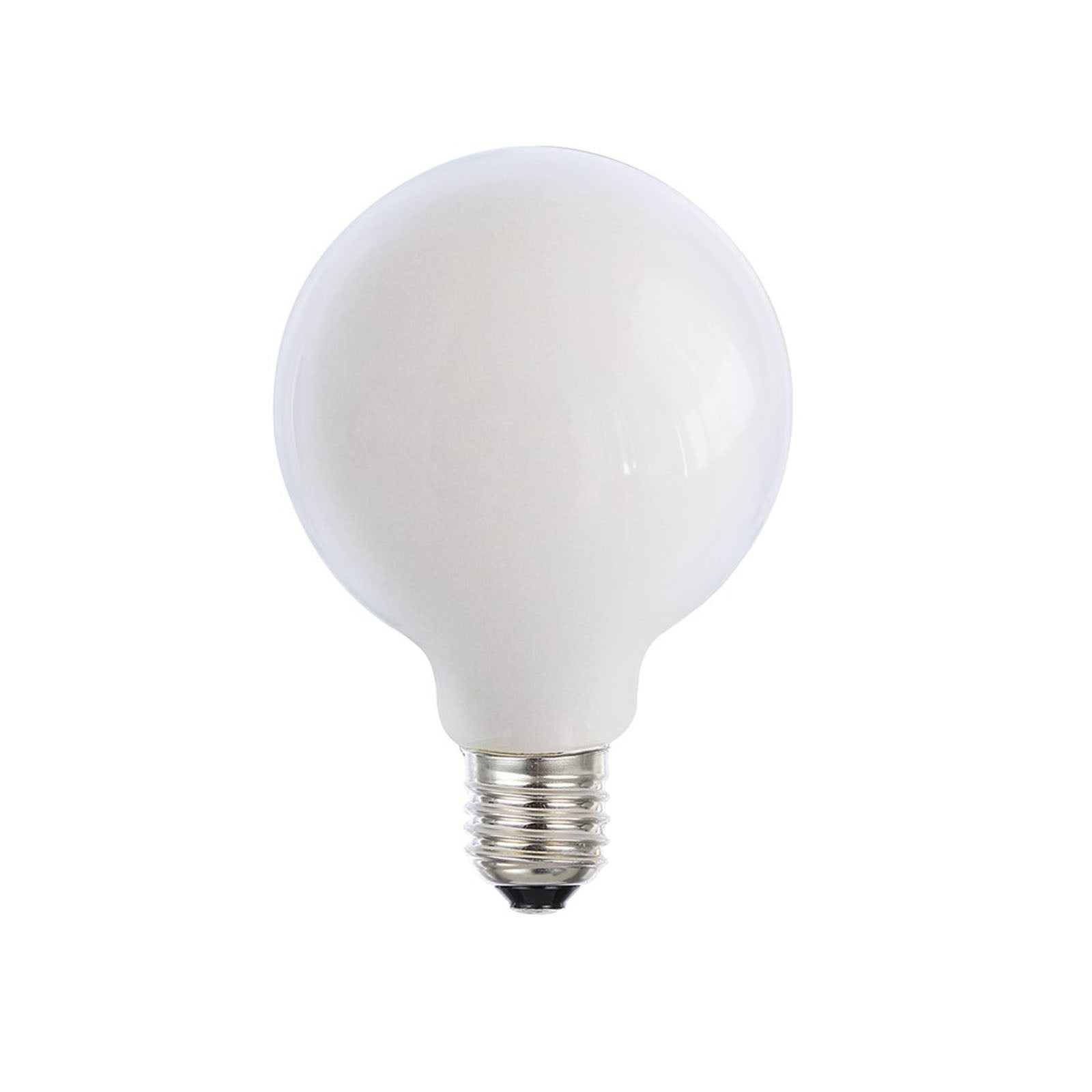Harper Living G125/E27 8W opal Glass Warm White Dimmable LED, Single Bulb
